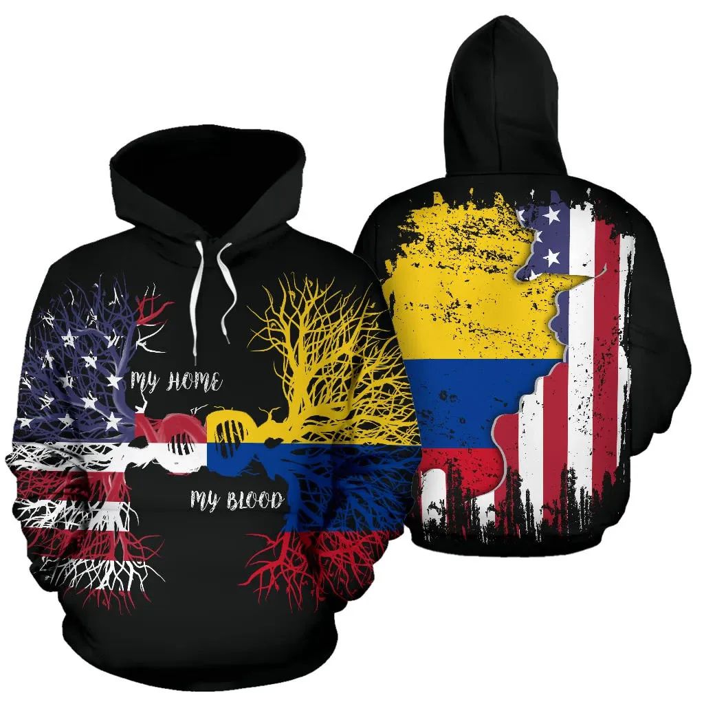 American Grown Colombia Root DNA Hoodie RLT7