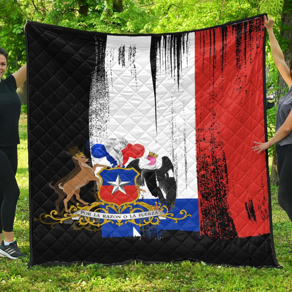 Chile Flag Premium Quilt Flag Style RLT7