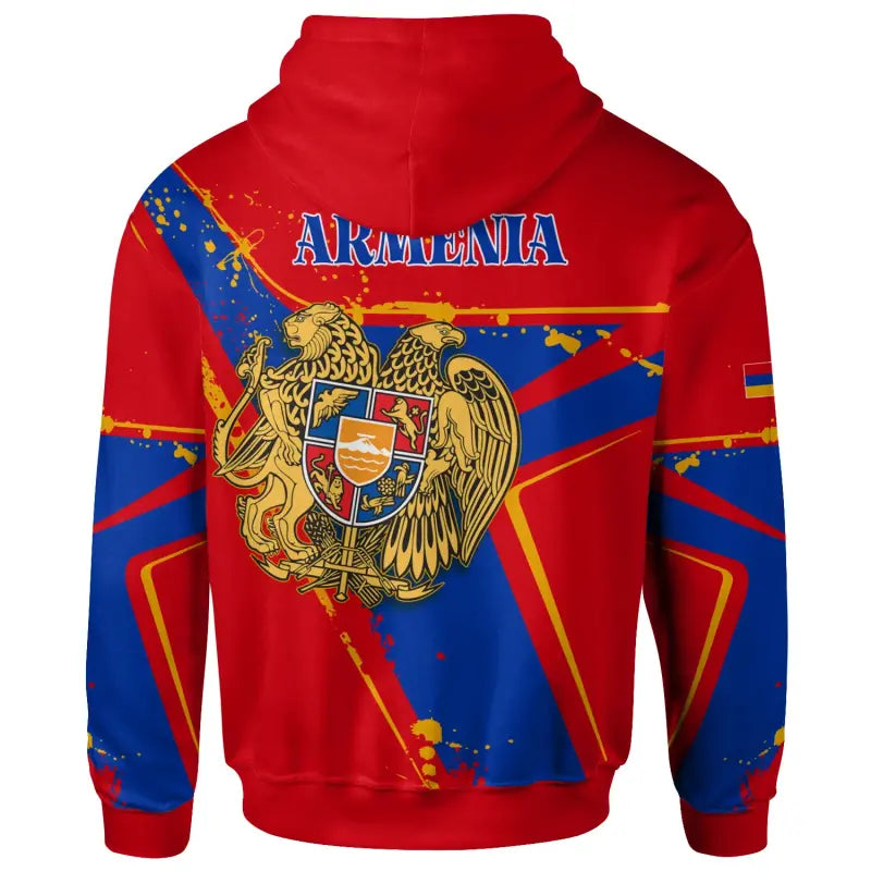 Armenia Zip Up Hoodie The Pride of Armenia RLT8