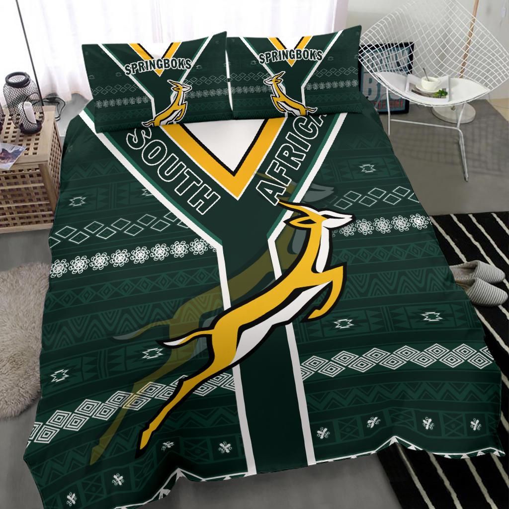 Rugby South Africa Bedding Set Springboks Forever Style RLT8