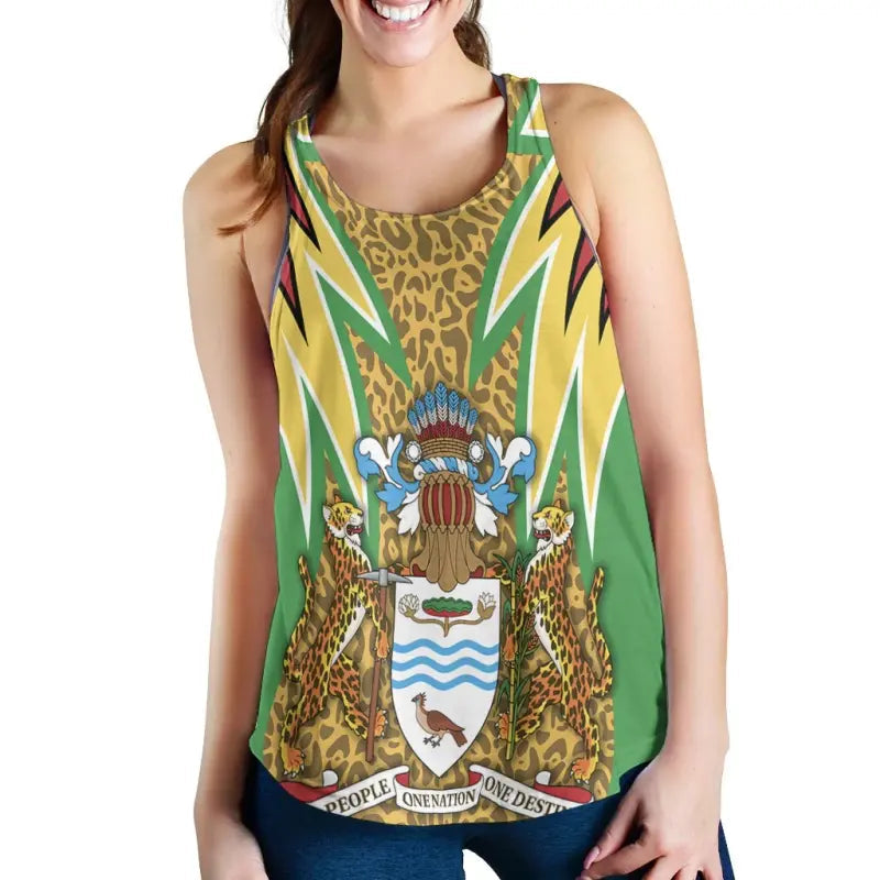 Guyana Off Shoulder Sweater Jaguars Coat of Arms RLT8
