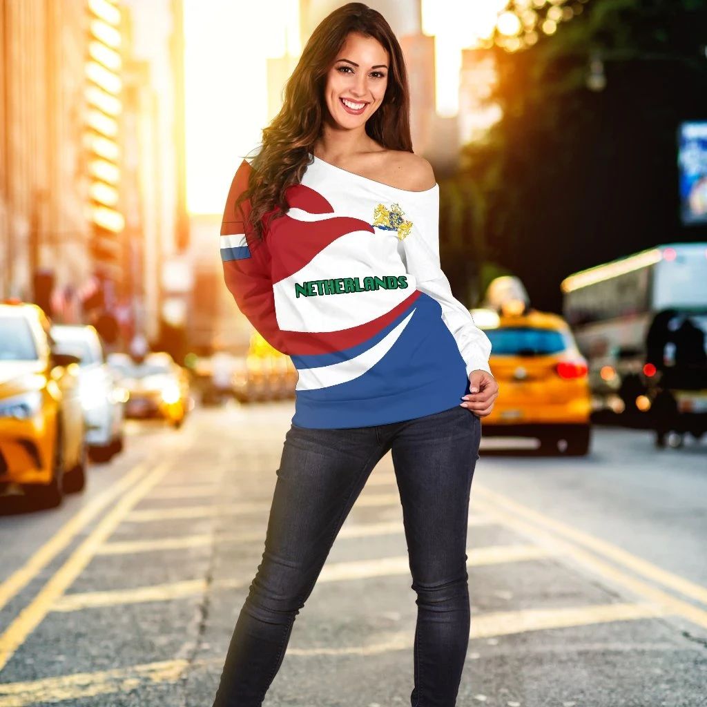 Netherlands Women Off Shoulder Sweater Version RLT7