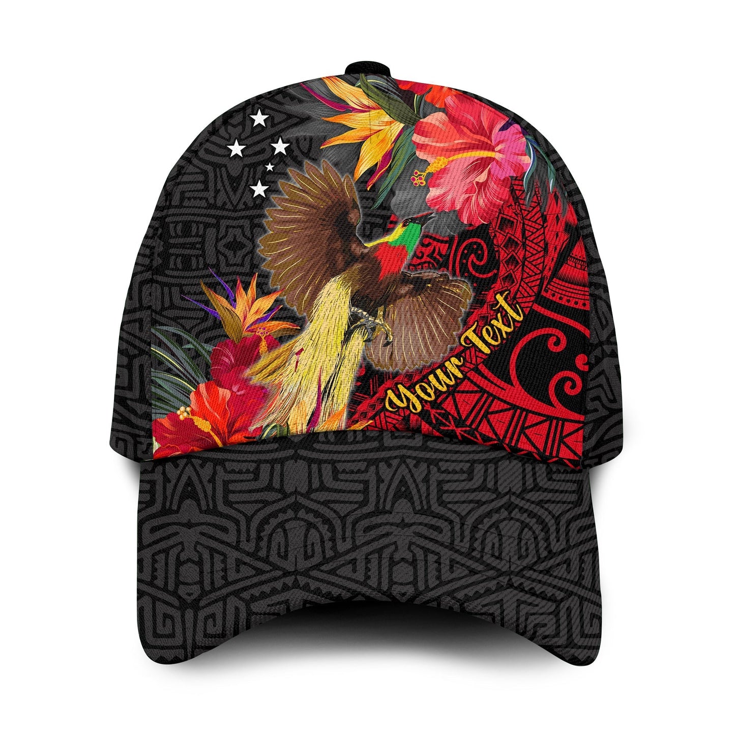 Custom Personalised Papua New Guinea Classic Cap Bird of Paradise Ver.03 LT13