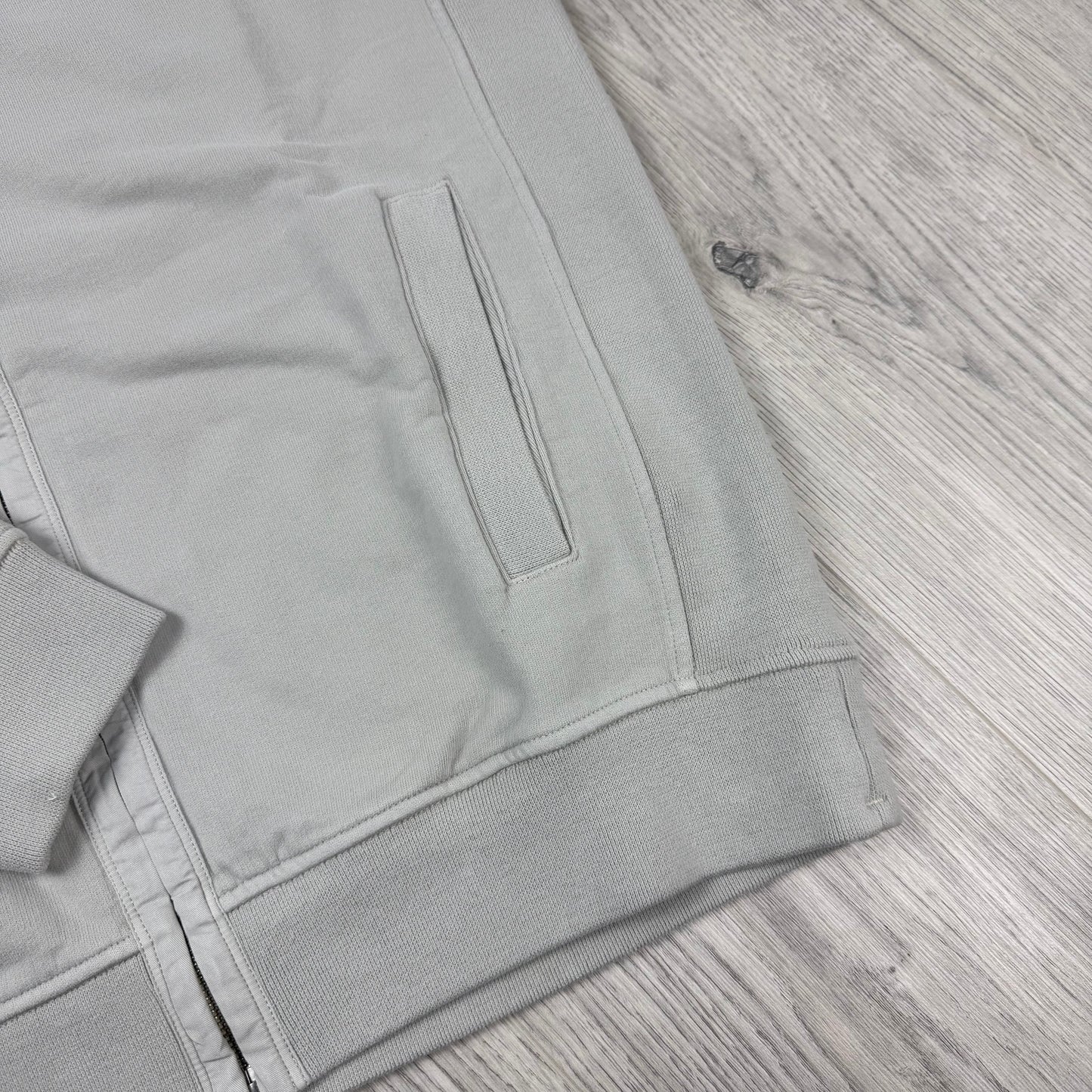 Stone Island Zip Sweatshirt - Pearl Grey