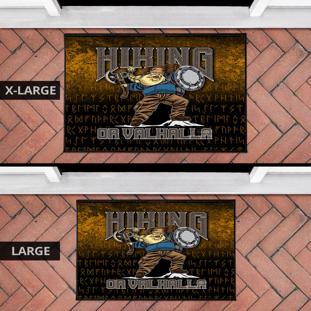 Viking Door Mat Hiking or Valhalla Door Mat RLT12