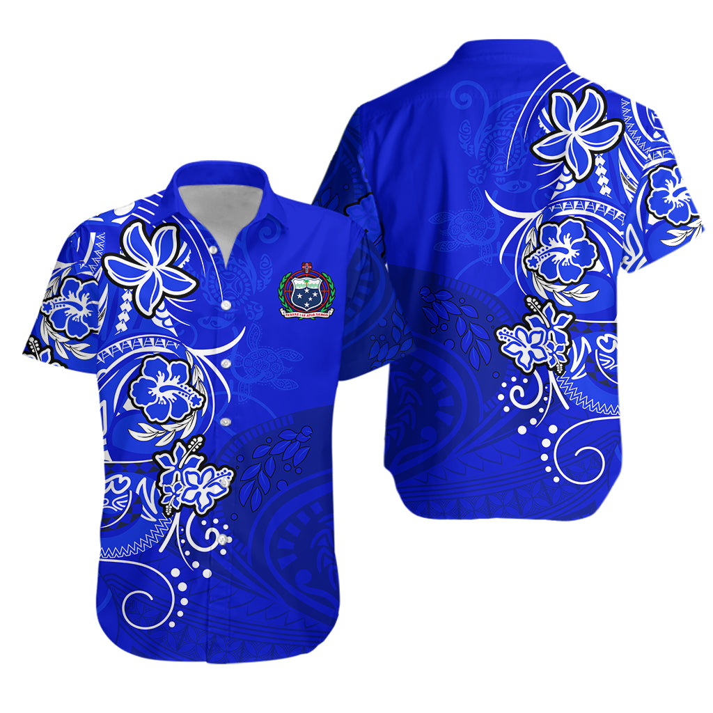 Samoa Hawaiian Shirt Be Unique Blue LT13
