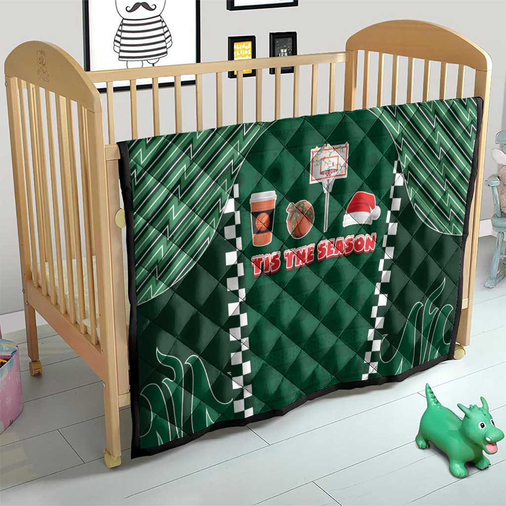 Basketball Christmas Quilt Tis The Season DT05