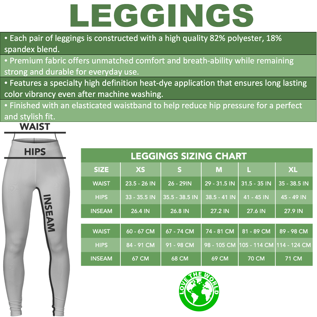 Viking Raven Leggings RLT12