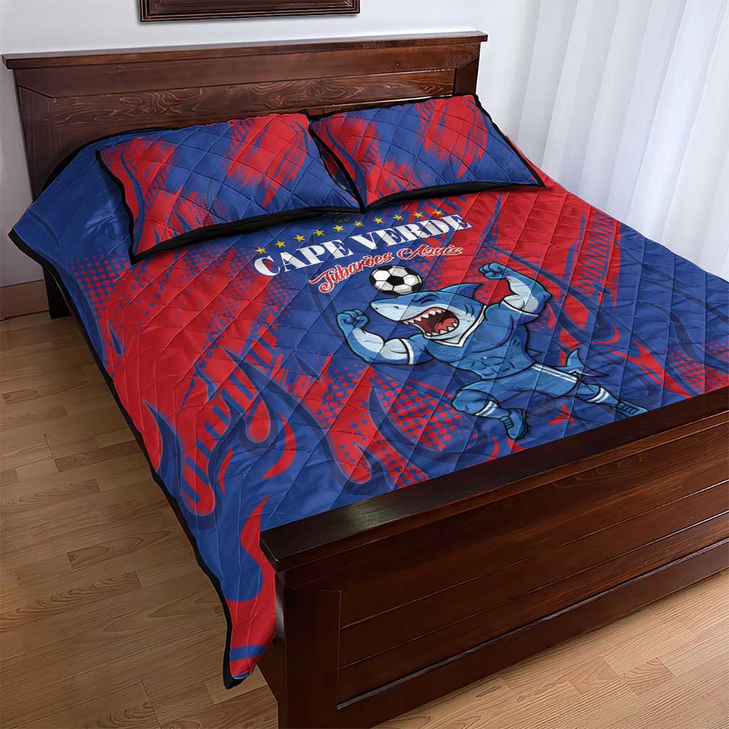 Cape Verde Football Quilt Bed Set One Team One Victory LT15