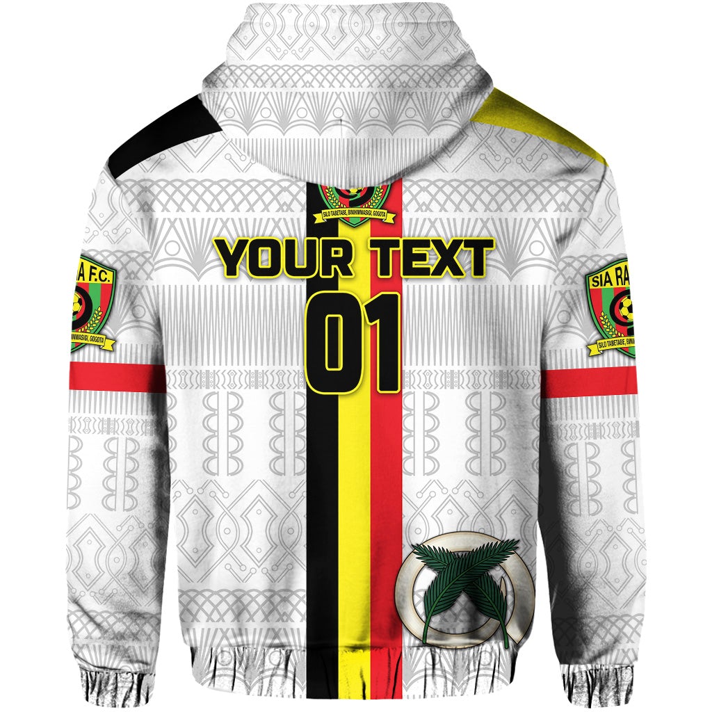 Custom Vanuatu Sia Raga Football Club Zip Hoodie Simple Style LT8