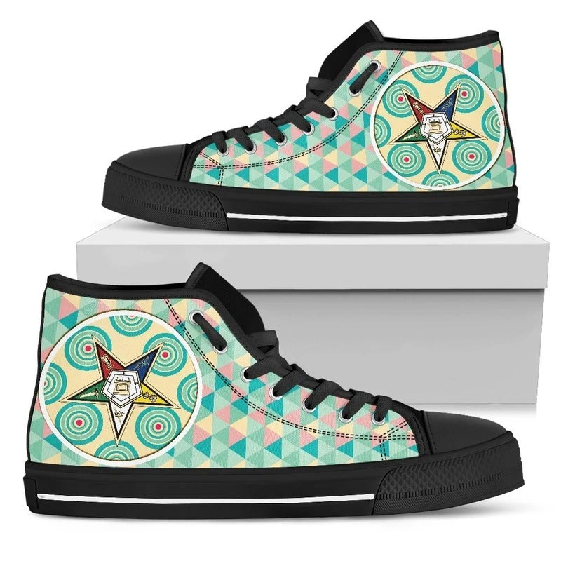 Wonder Print Shop Footwear - Freemasonry High Top 10 Shoes LT10