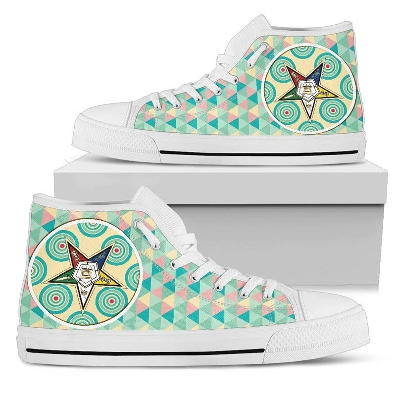 Wonder Print Shop Footwear - Freemasonry High Top 10 Shoes LT10