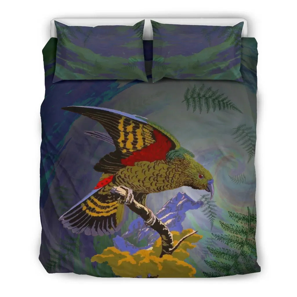 New Zealand Bedding Set Alpine Parrot RLT13
