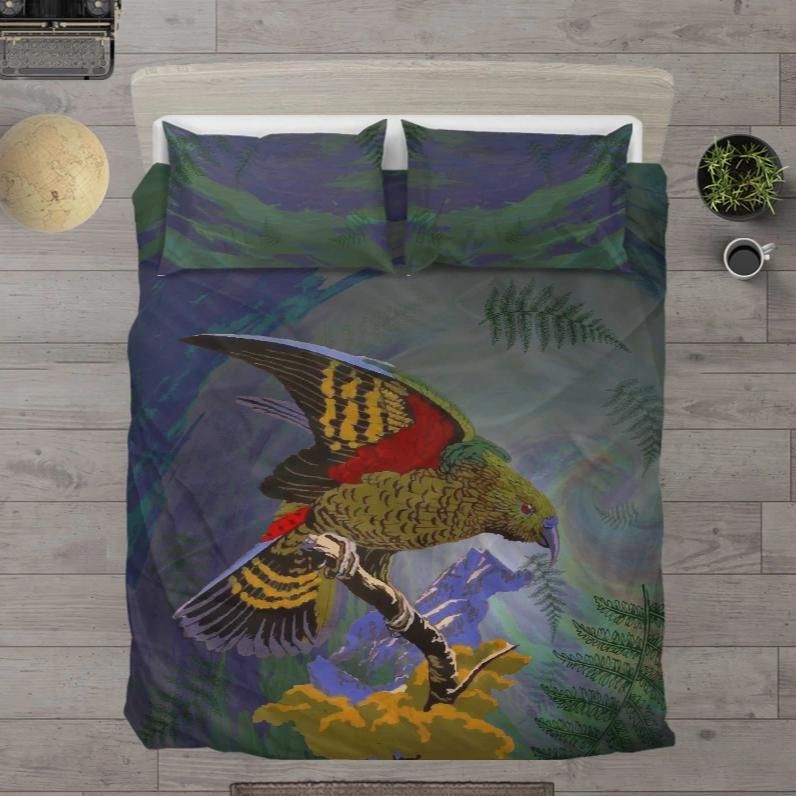 New Zealand Bedding Set Alpine Parrot RLT13