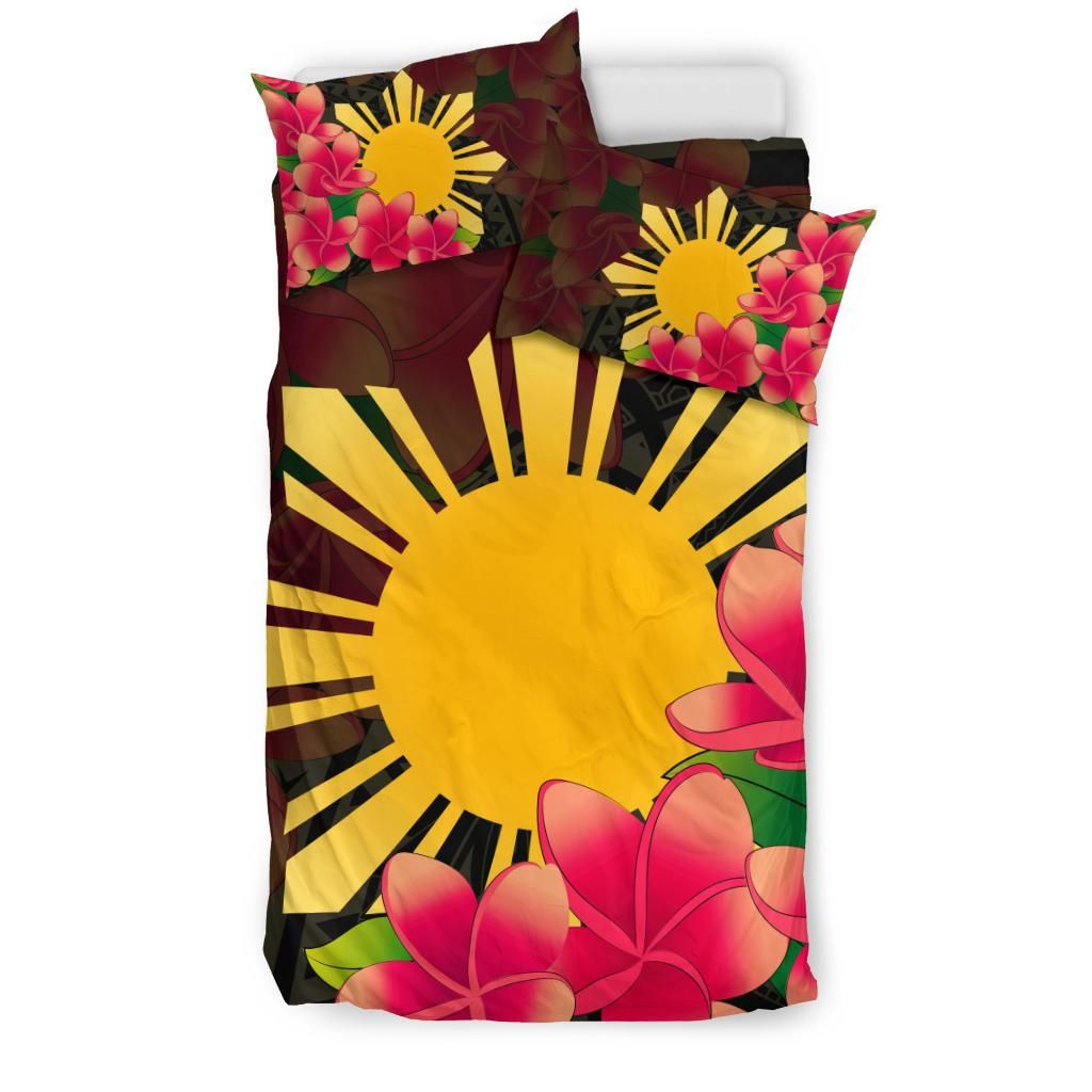 Philippines Sun Plumeria Polynesian Bedding Set RLT6