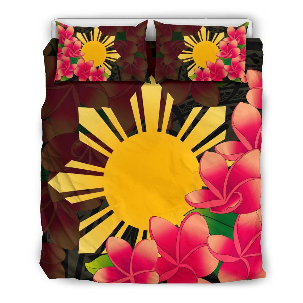 Philippines Sun Plumeria Polynesian Bedding Set RLT6