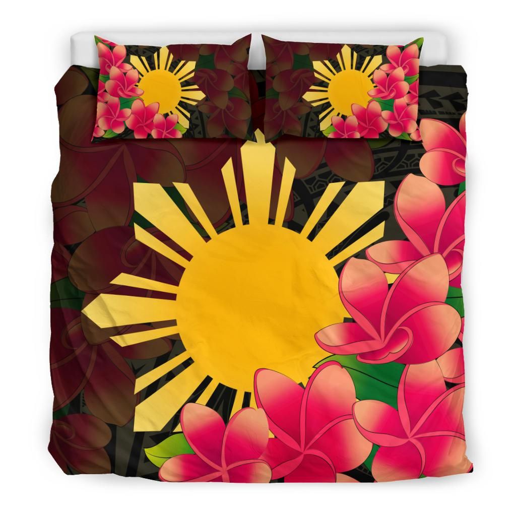 Philippines Sun Plumeria Polynesian Bedding Set RLT6
