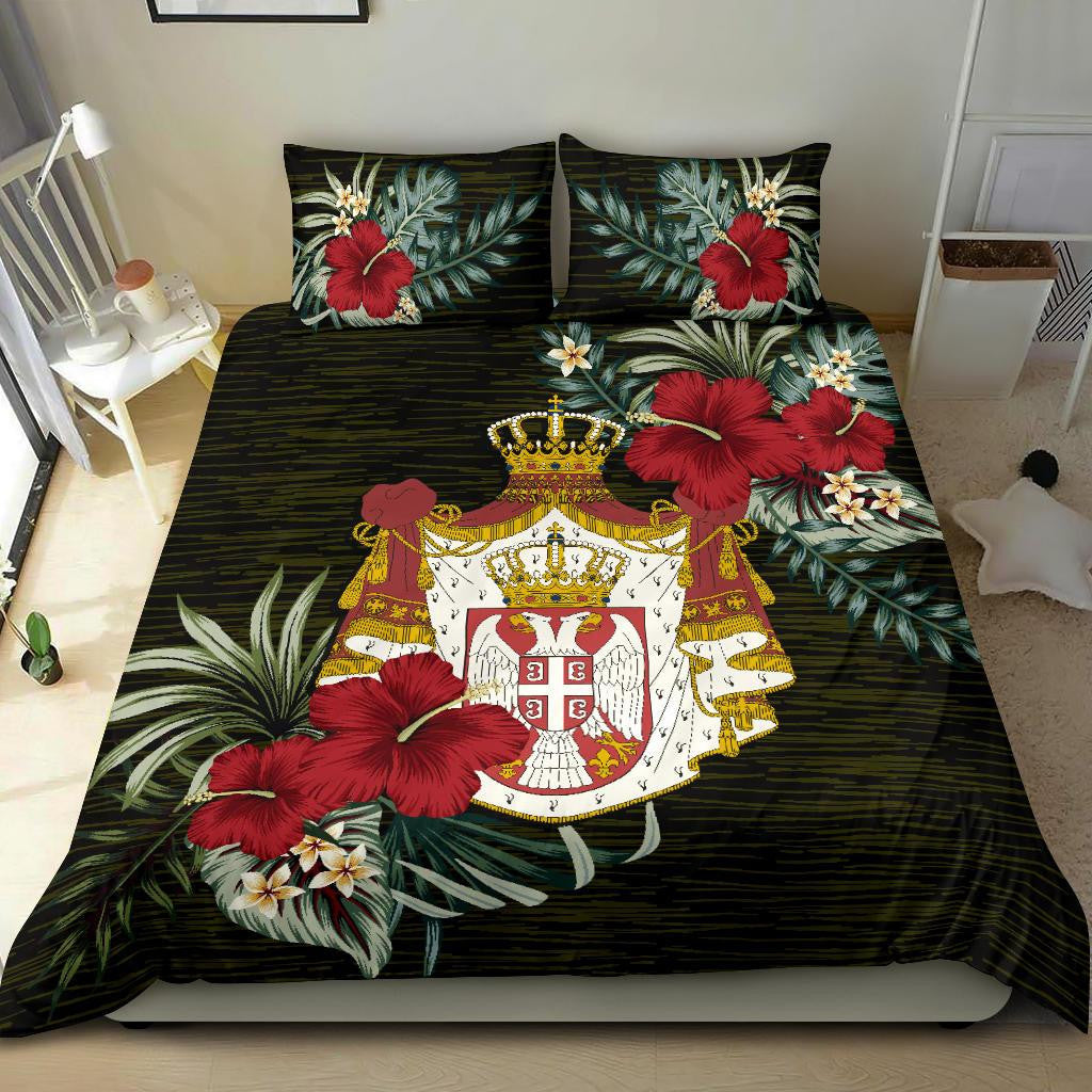 Serbia Bedding Set Special Hibiscus RLT7