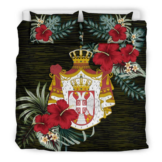 Serbia Bedding Set Special Hibiscus RLT7