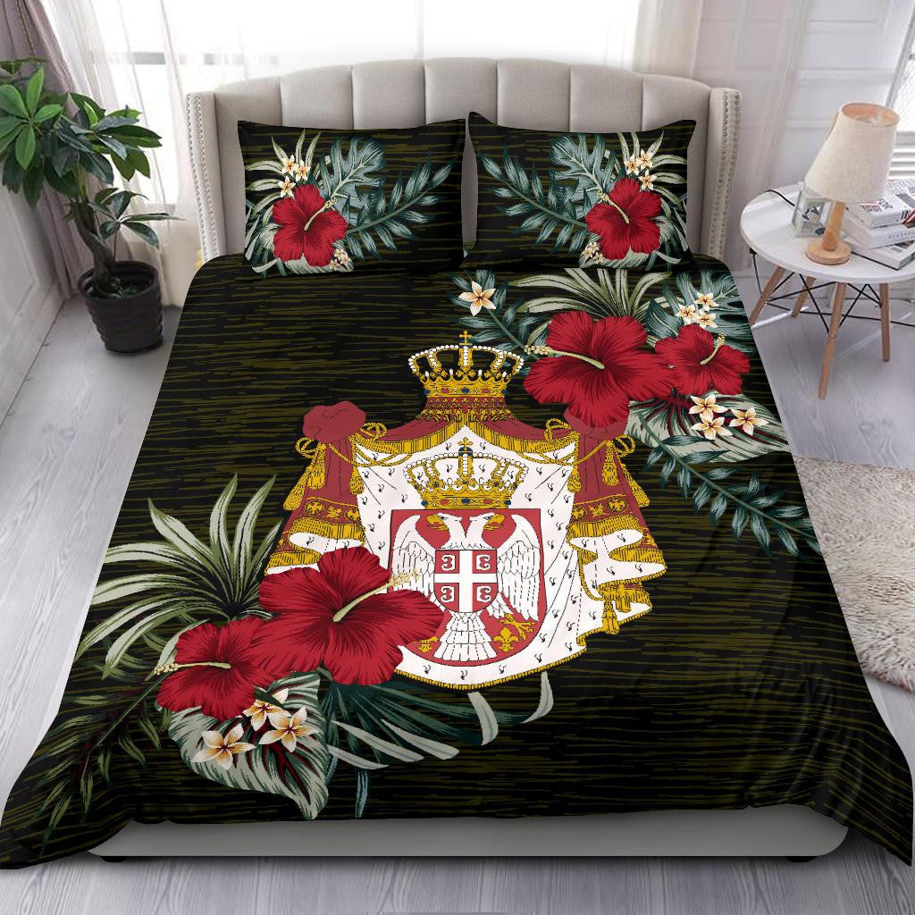 Serbia Bedding Set Special Hibiscus RLT7