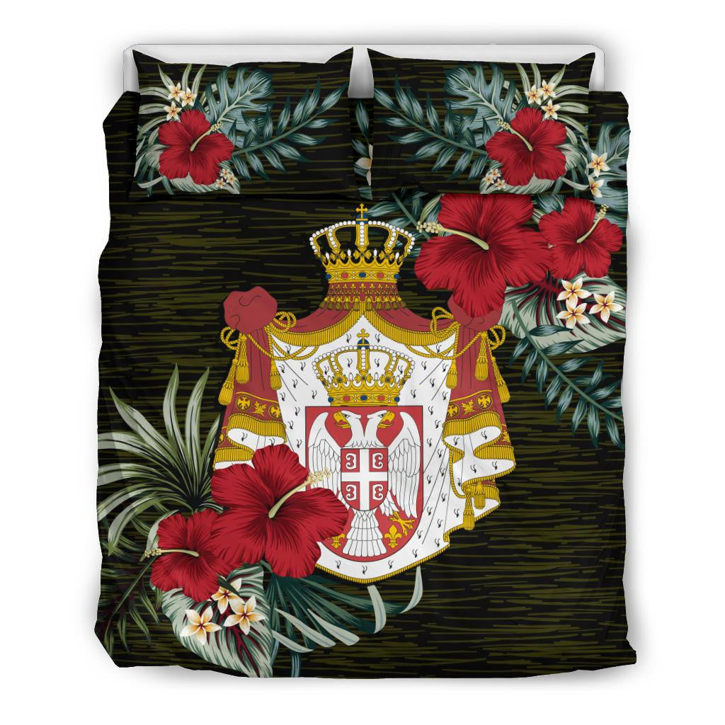Serbia Bedding Set Special Hibiscus RLT7