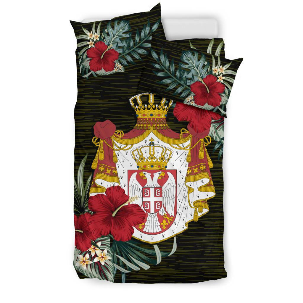 Serbia Bedding Set Special Hibiscus RLT7