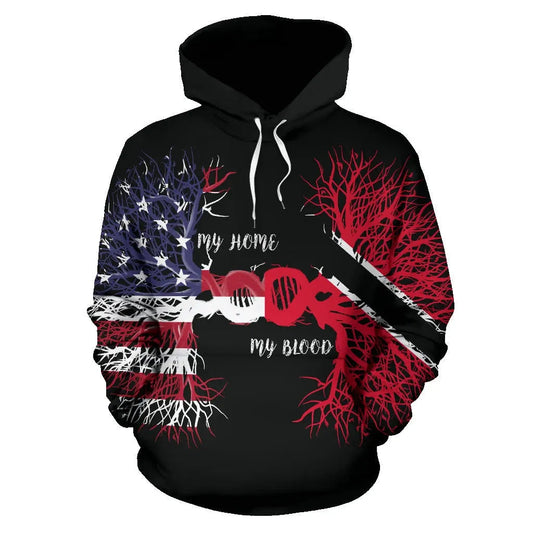 American Grown Trinidad & Tobago Root DNA Hoodie2 RLT6