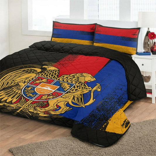 Armenia Flag Quilt Bed Set Flag Style RLT8