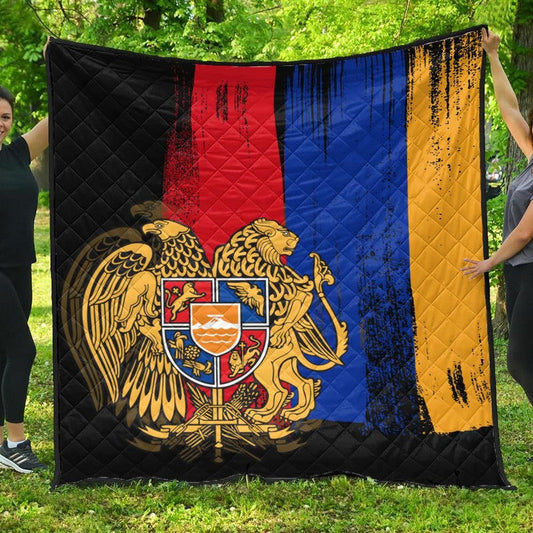 Armenia Flag Premium Quilt Flag Style RLT8