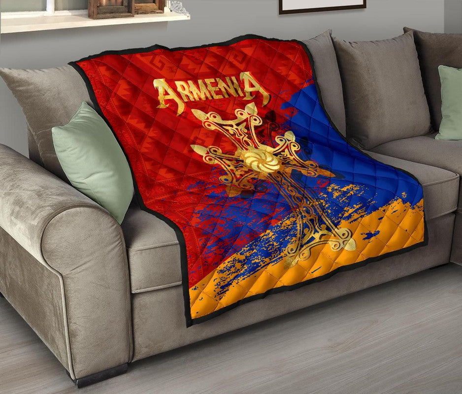 Armenia Khachkar, Armenian Cross Special Quilt RLT8