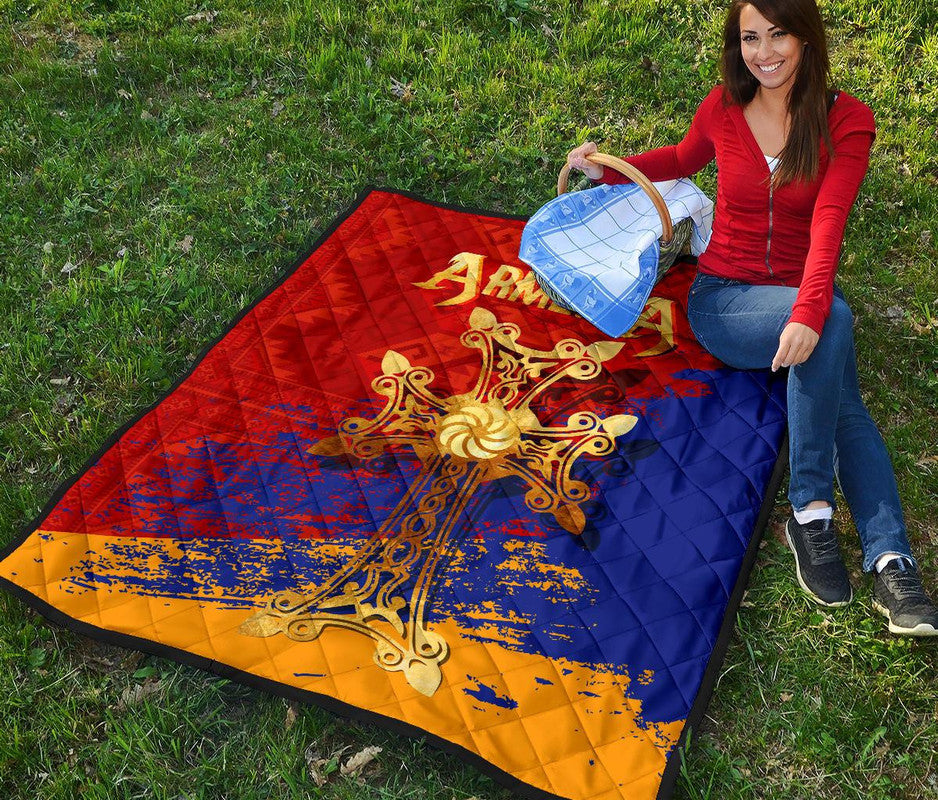Armenia Khachkar, Armenian Cross Special Quilt RLT8