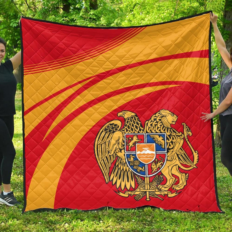 Armenia Coat Of Arms Premium Quilt Cricket RLT8