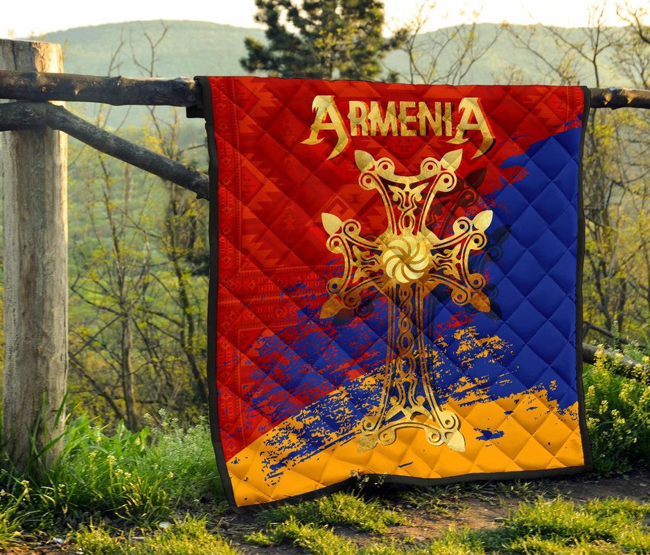 Armenia Khachkar, Armenian Cross Special Quilt RLT8
