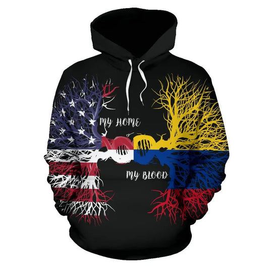 American Grown Colombia Root DNA Hoodie RLT7