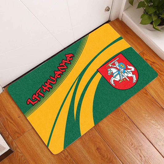 Lithuania Coat Of Arms Door Mat Cricket RLT6