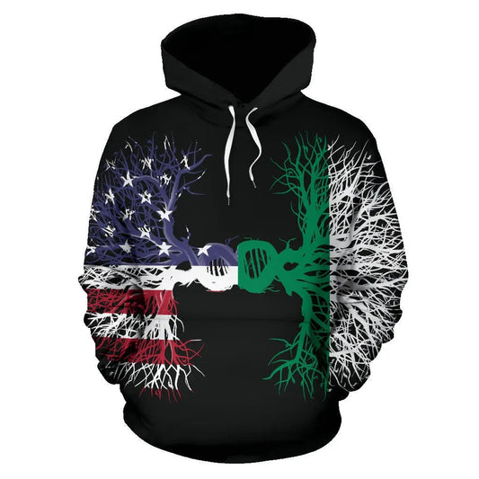 American Grown Nigeria Root Dna Hoodie RLT8