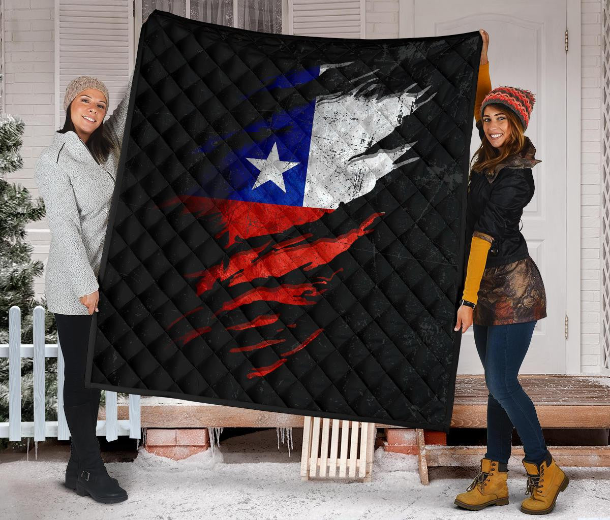 Chile in Me Quilt - Special Grunge Style RLT7