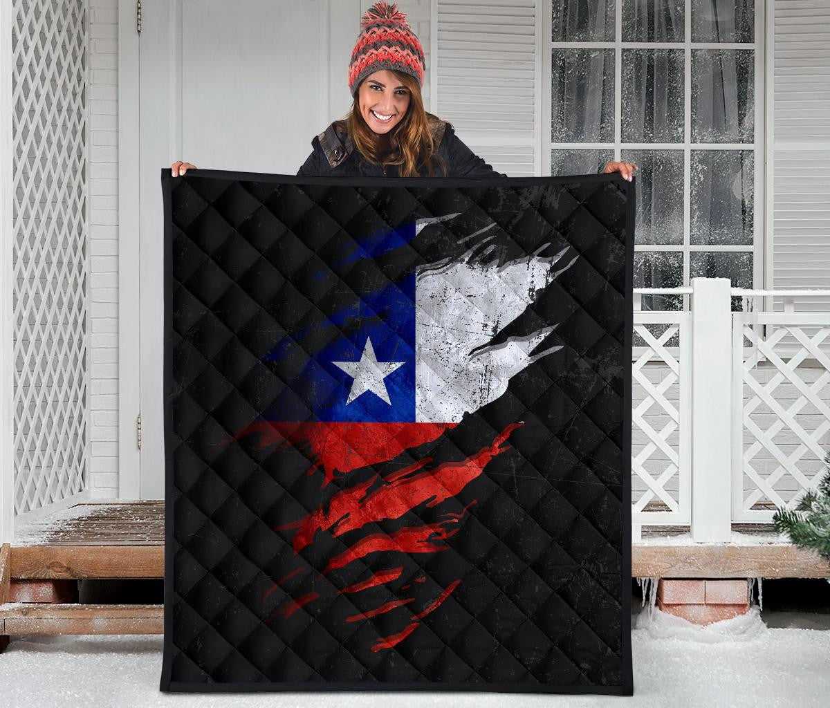Chile in Me Quilt - Special Grunge Style RLT7