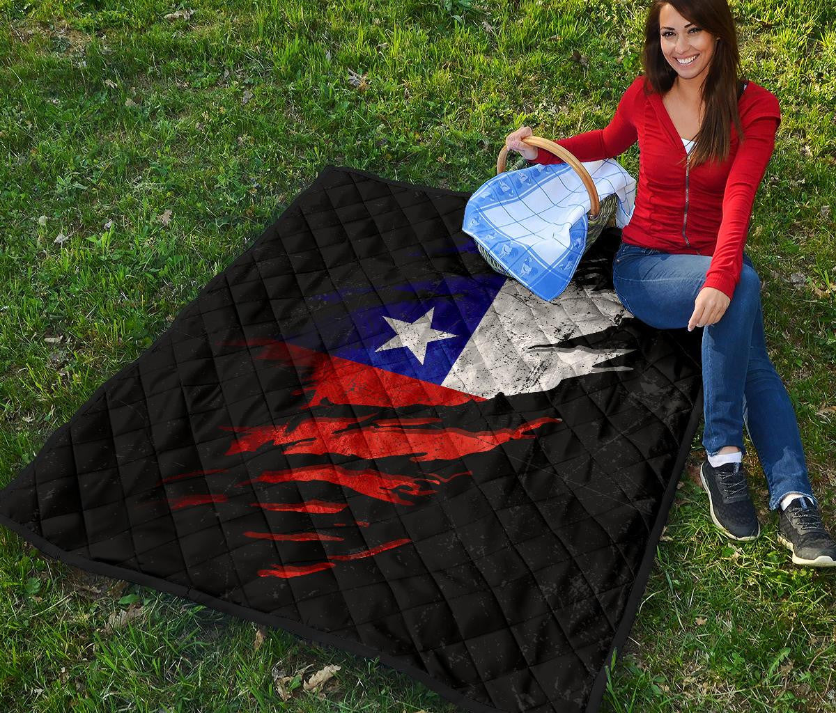 Chile in Me Quilt - Special Grunge Style RLT7