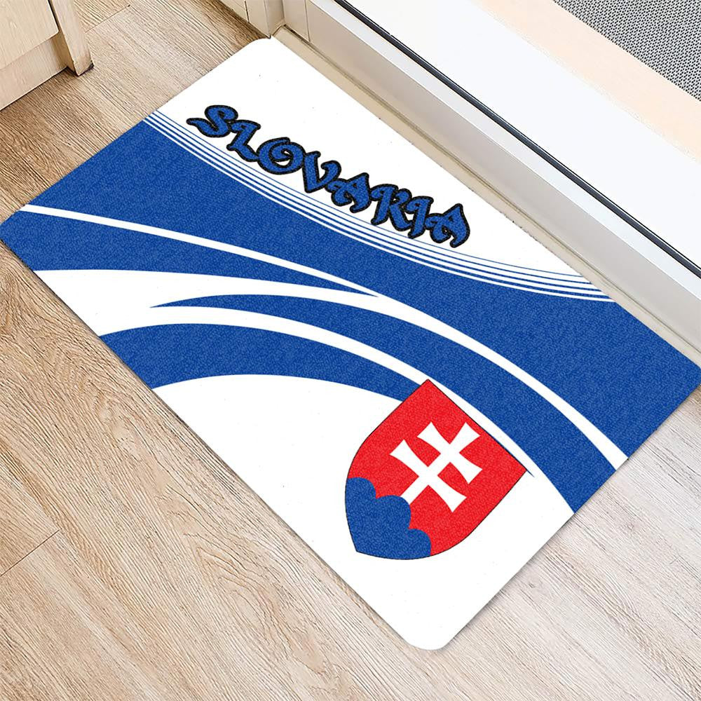 Slovakia Coat Of Arms Door Mat Cricket RLT13