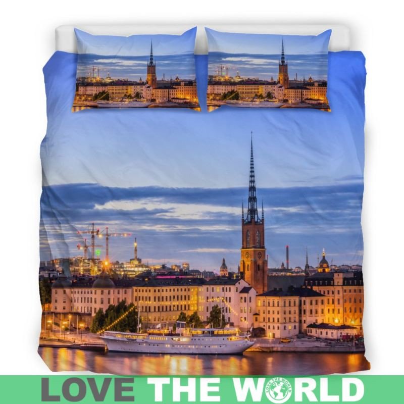 Stockholm Sweden Bedding Set Ver.01 RLT7