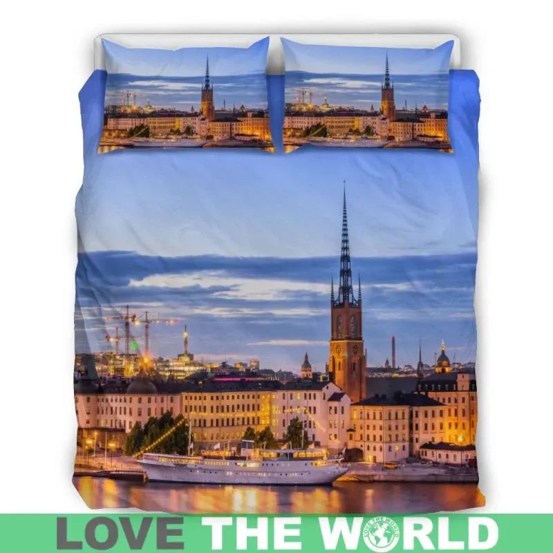 Stockholm Sweden Bedding Set Ver.01 RLT7