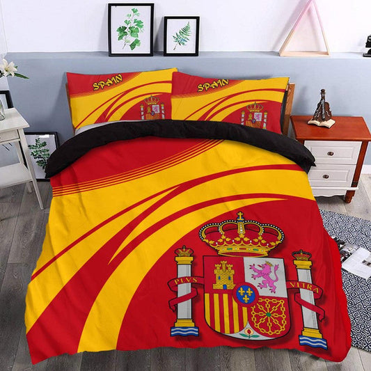 Spain Coat Of Arms Bedding Set Cricket RLT12