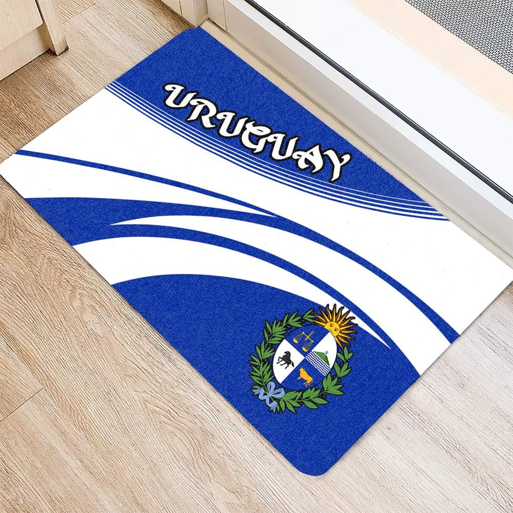Uruguay Coat Of Arms Door Mat Cricket RLT6