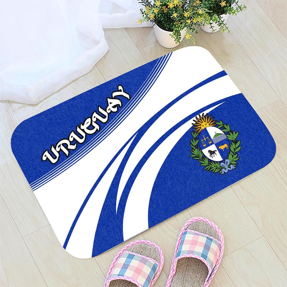 Uruguay Coat Of Arms Door Mat Cricket RLT6