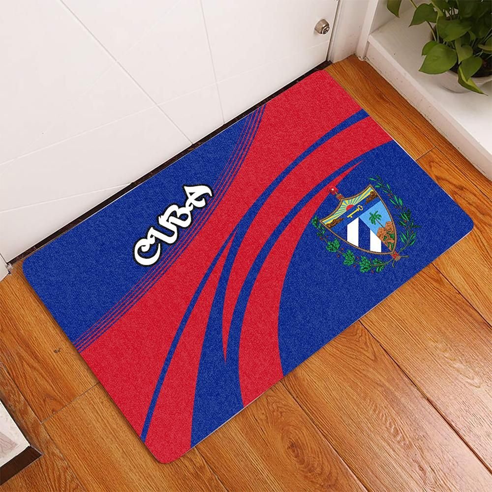 Cuba Coat Of Arms Door Mat Cricket RLT13