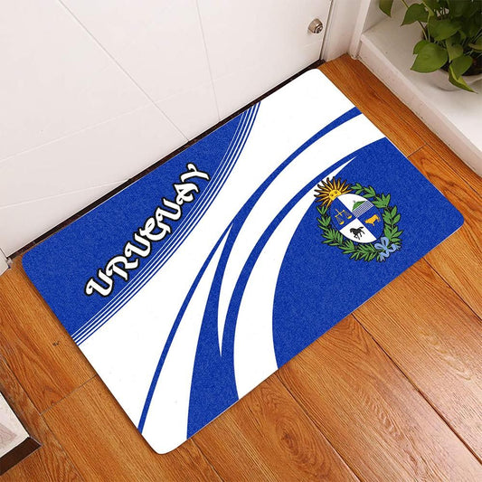 Uruguay Coat Of Arms Door Mat Cricket RLT6