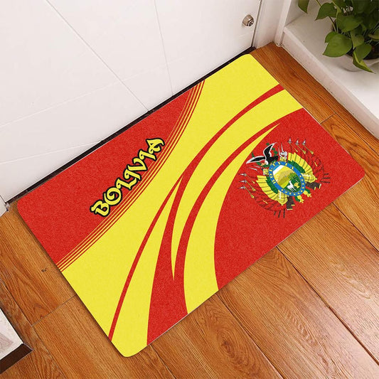 Bolivia Coat Of Arms Door Mat Cricket RLT6