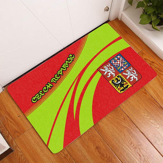 Czech Republic Coat Ofrms Door Mat Cricket RLT13