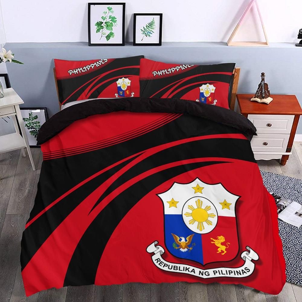 Philippines Coat Of Arms Bedding Set Cricket RLT6